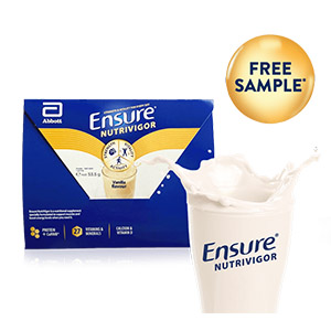 Free Ensure NutriVigor Milkshake