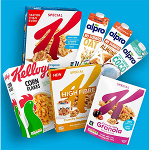 Free Kellogs X Alpro Breakfast Hampers