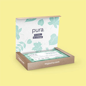 Free Pura Wet Wipes