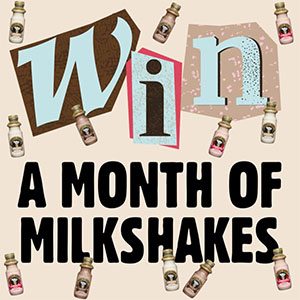 Free Shaken Udder Milkshakes