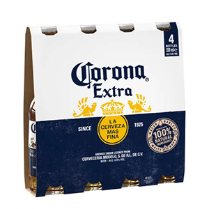 Free Corona Extra Drinks (4x330ml Pack)