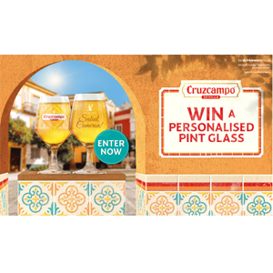 Free Cruzcampo Pint Glass