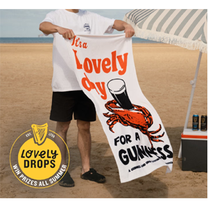 Free Guinness Beach Towel