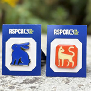 Free RSPCA Animal Pin Badge