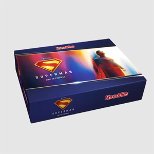Free Superman© Shreddies® Gift Box