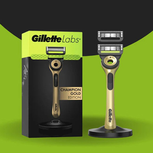 Free Gillette Labs Gold Razor Set