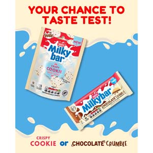 Free Milkybar Crispy Cookie Bag