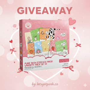 Free K-Beauty Pur Skin Essence Mask Set