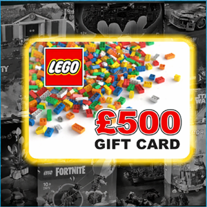 Free £500 LEGO e-gift Card