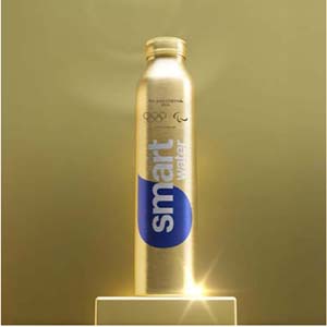 Free Smartwater Golden Bottle
